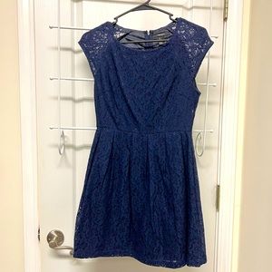 Forever21 Navy Lace Dress